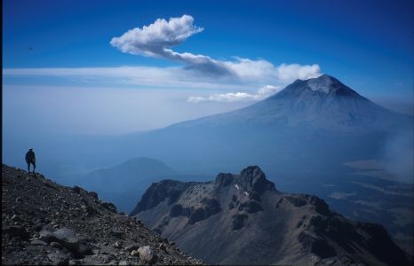 Erupce Popocatépetlu